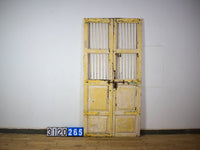 Pair of Antique Vintage Indian Doors Shutters