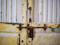 Pair of Antique Vintage Indian Doors Shutters
