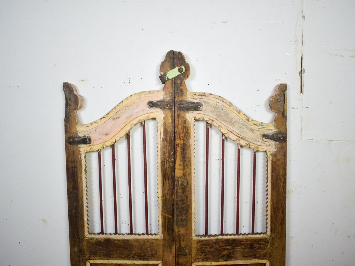 Pair of Vintage Indian Garden Dog Gates