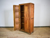 Vintage Rustic Hard Wood Fitted Interior Cupboard Cabinet Storage