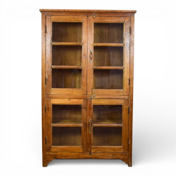 Vintage Wooden Rustic Cupboard Cabinet