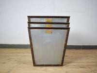 MILLWARDS® Handmade Vintage Style Galvanised Riveted Square Planter - 50 cm