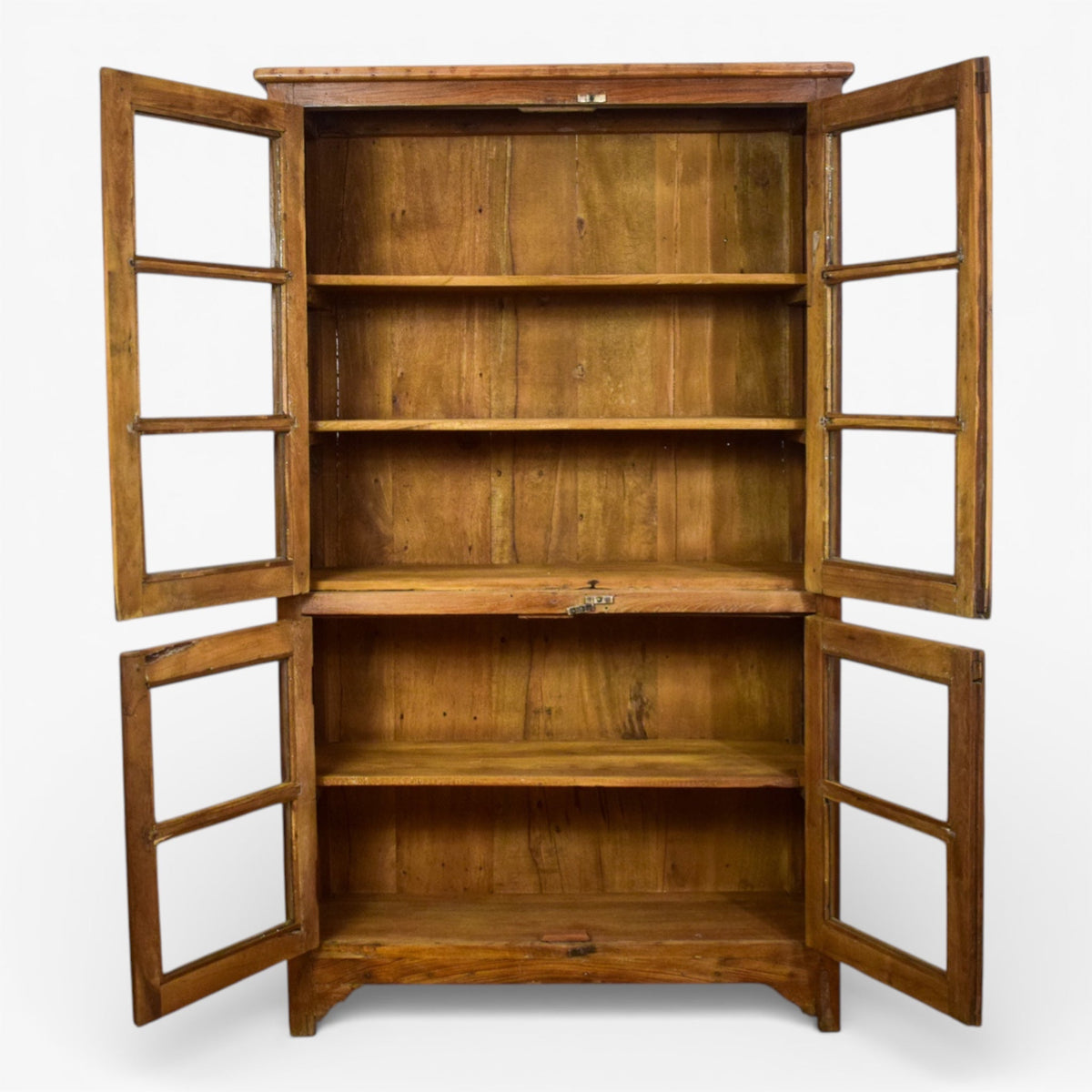 Vintage Wooden Rustic Cupboard Cabinet
