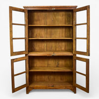 Vintage Wooden Rustic Cupboard Cabinet