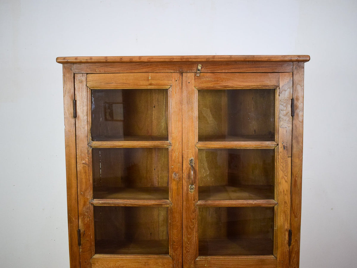 Vintage Wooden Rustic Cupboard Cabinet