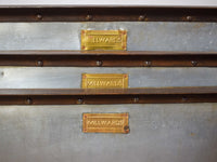 MILLWARDS® Handmade Vintage Style Galvanised Riveted Square Planter - 50 cm