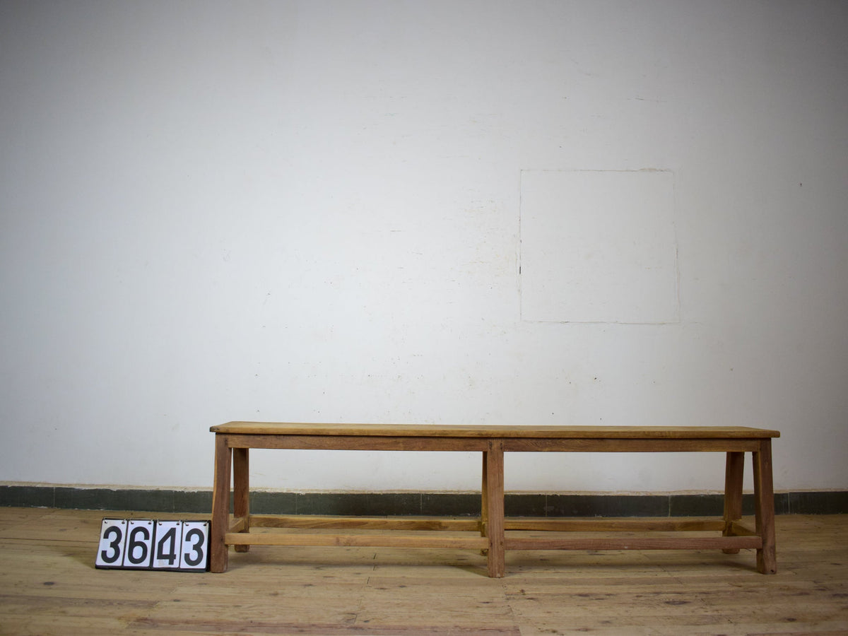 Vintage Rustic Wooden Bench