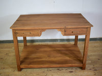 Vintage Rustic Wooden Kitchen Island Table