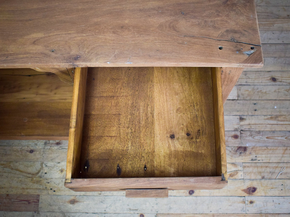 Vintage Rustic Wooden Kitchen Island Table
