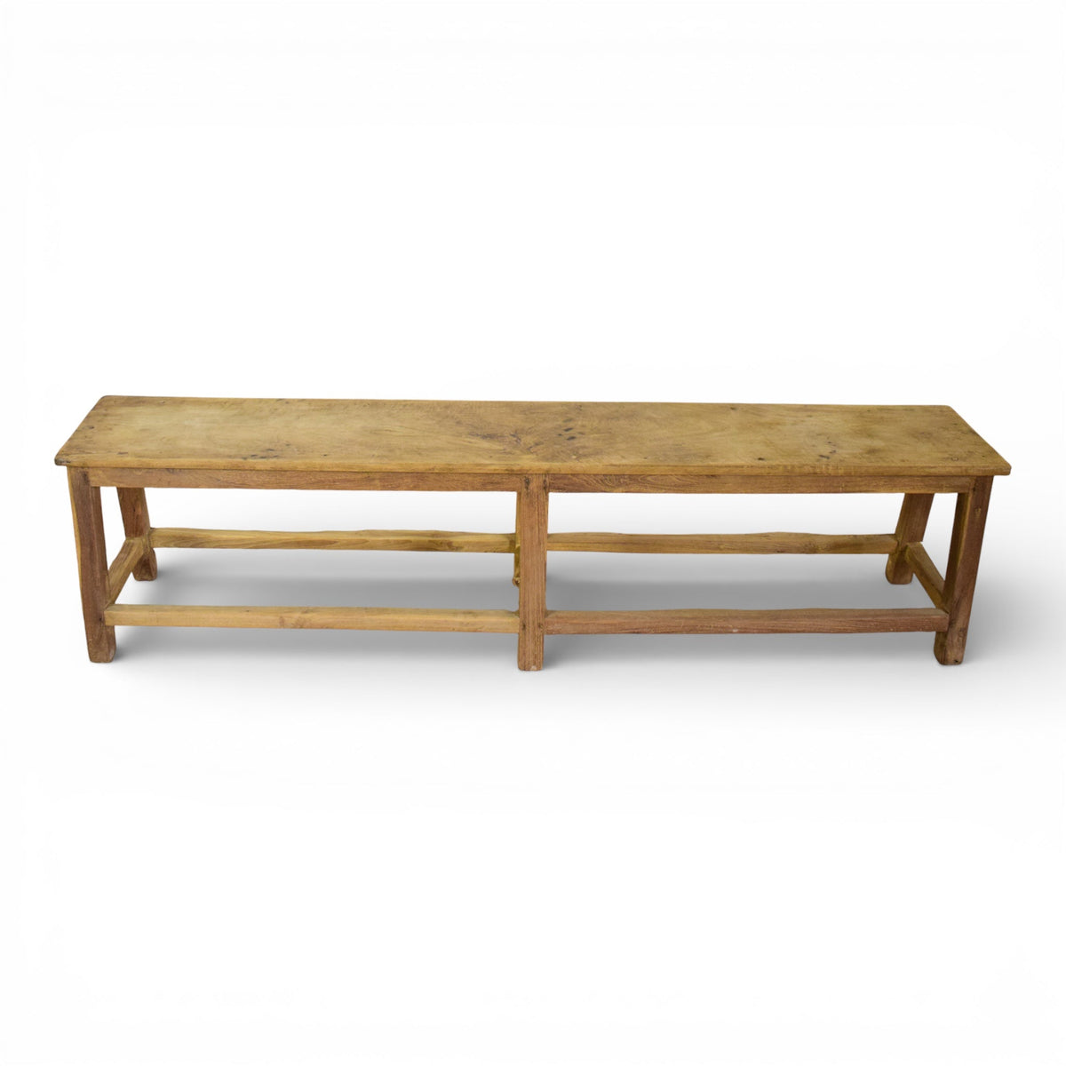 Vintage Rustic Wooden Bench