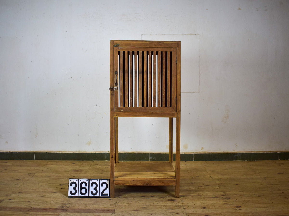 Vintage Wooden Cupboard Cabinet Shelf