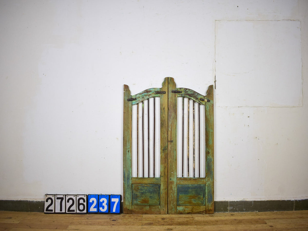 Pair of Vintage Indian Garden Dog Gates
