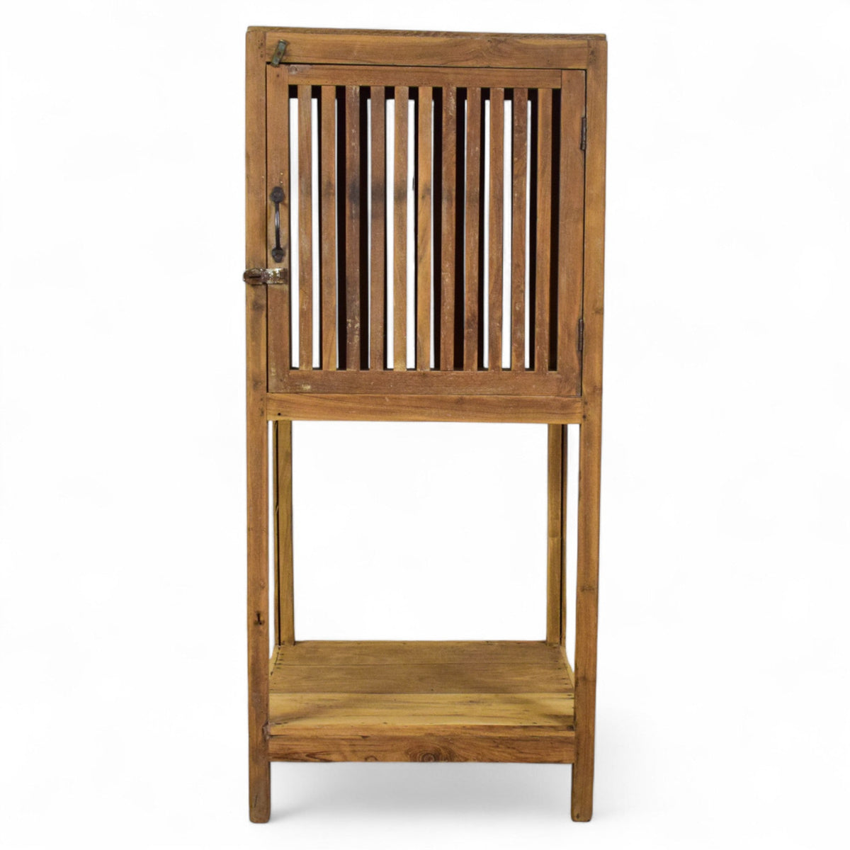 Vintage Wooden Cupboard Cabinet Shelf