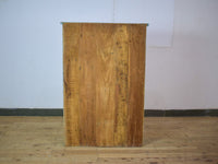 Vintage Worn Painted Rustic Cupboard Cabinet