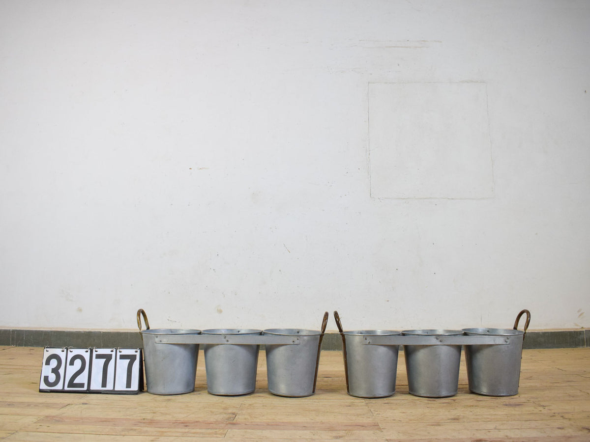 MILLWARDS® Galvanised Triple Planter - LARGE