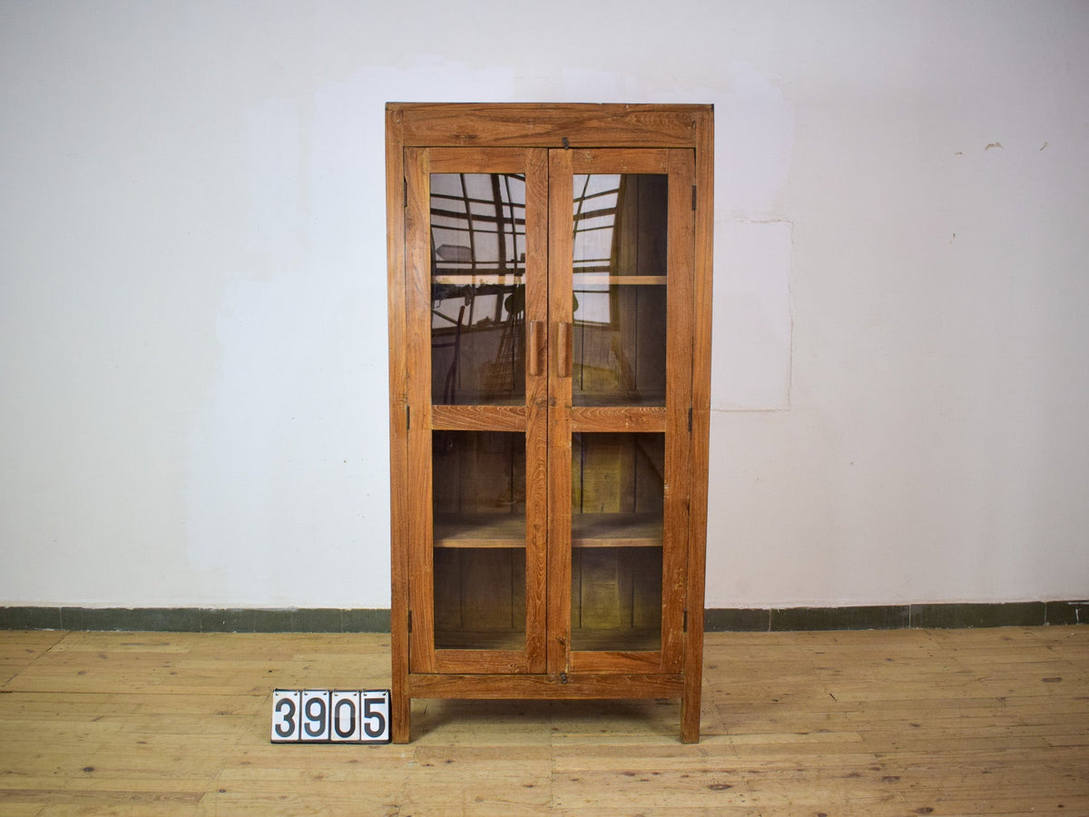 Vintage Wooden Rustic Cupboard Cabinet