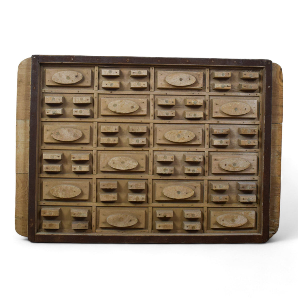 Vintage Rustic Architectural Wooden Carved Mould Board Wall Art