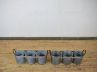 MILLWARDS® Galvanised Triple Planter - LARGE