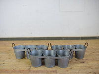 MILLWARDS® Galvanised Triple Planter - LARGE