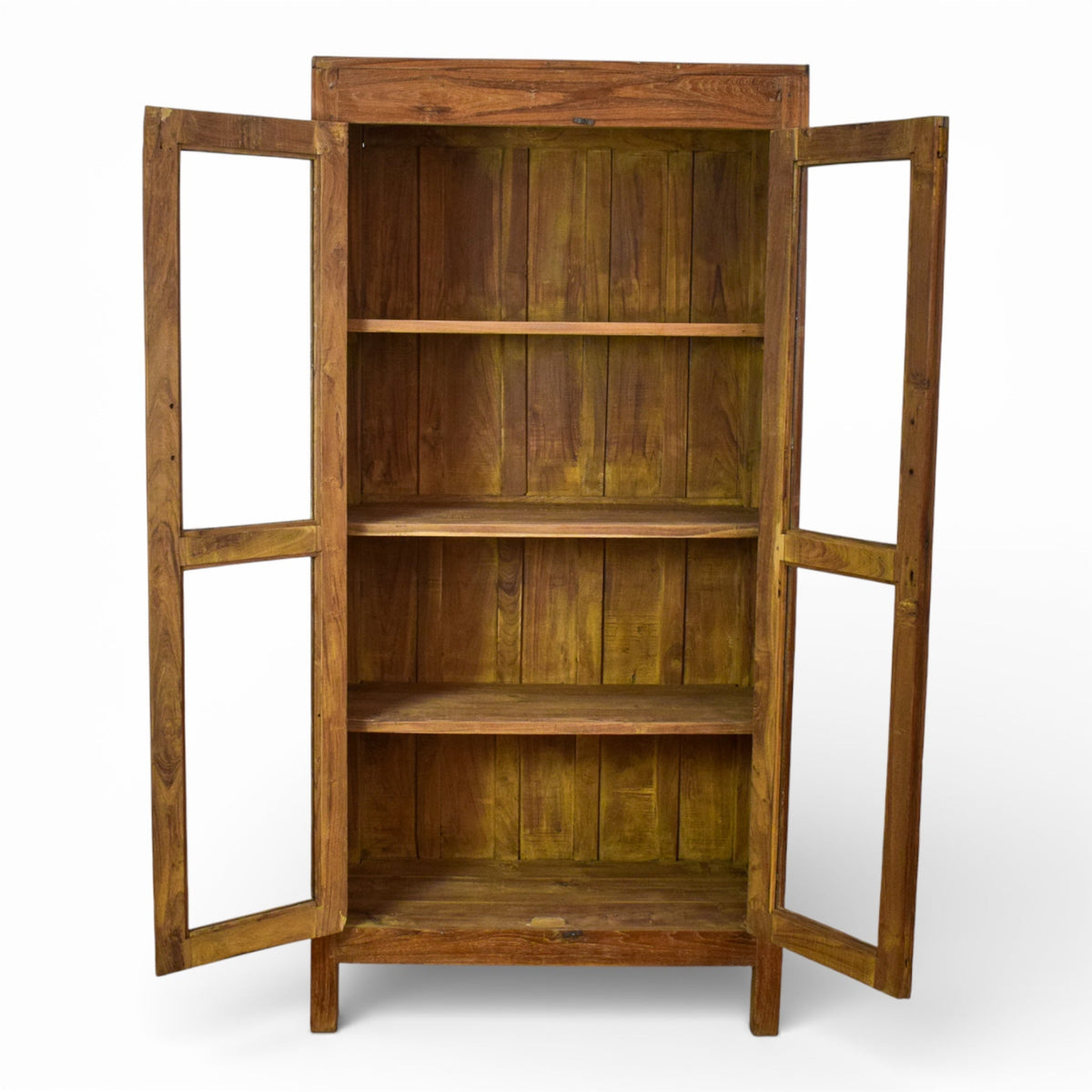 Vintage Wooden Rustic Cupboard Cabinet