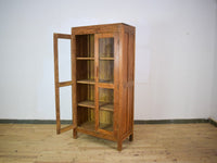 Vintage Wooden Rustic Cupboard Cabinet