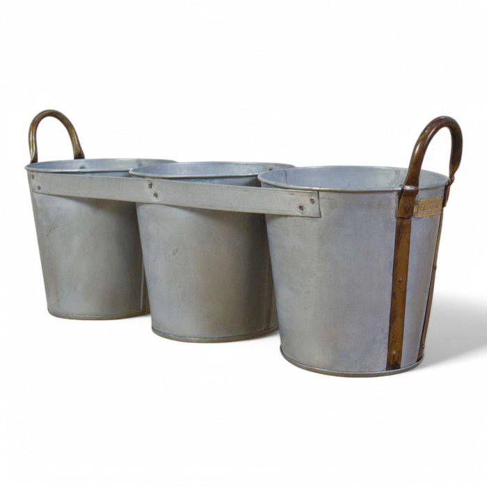 MILLWARDS® Galvanised Triple Planter - LARGE