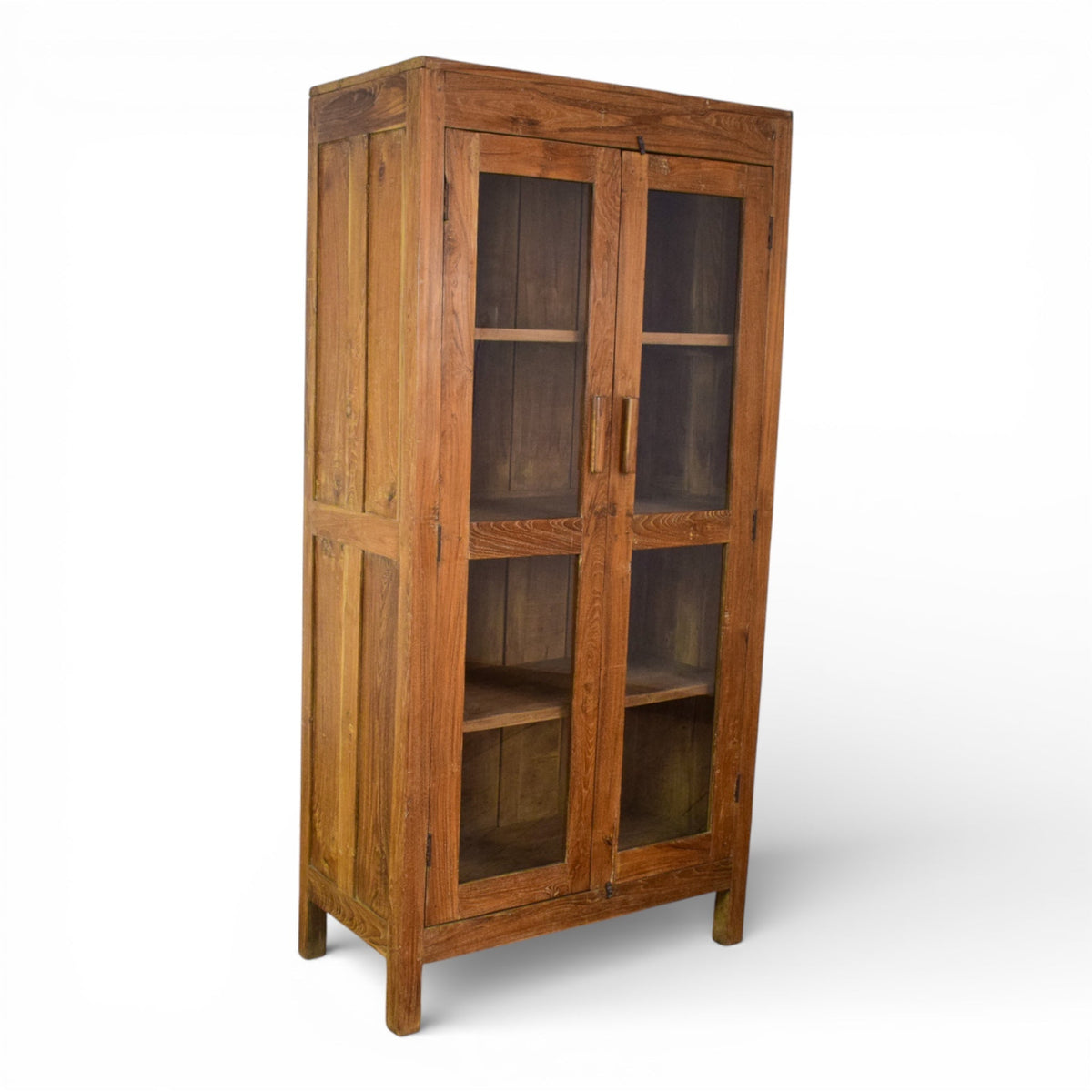 Vintage Wooden Rustic Cupboard Cabinet