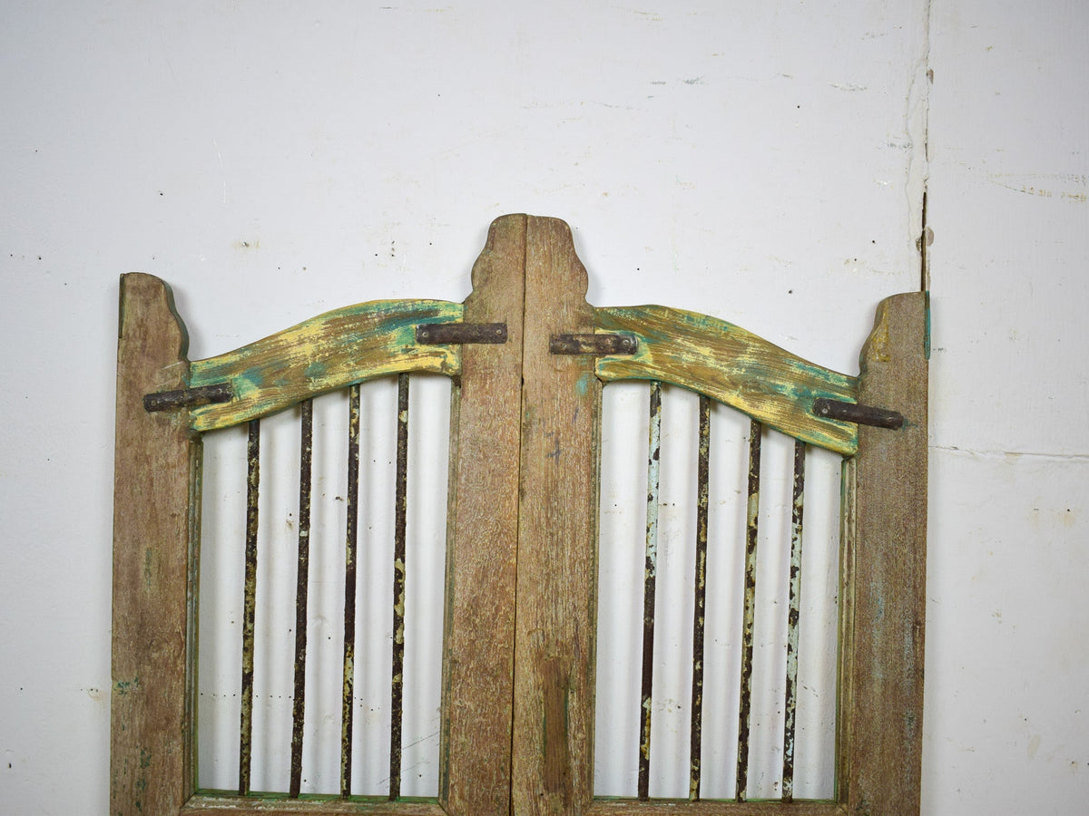 Pair of Vintage Indian Garden Dog Gates