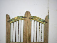 Pair of Vintage Indian Garden Dog Gates