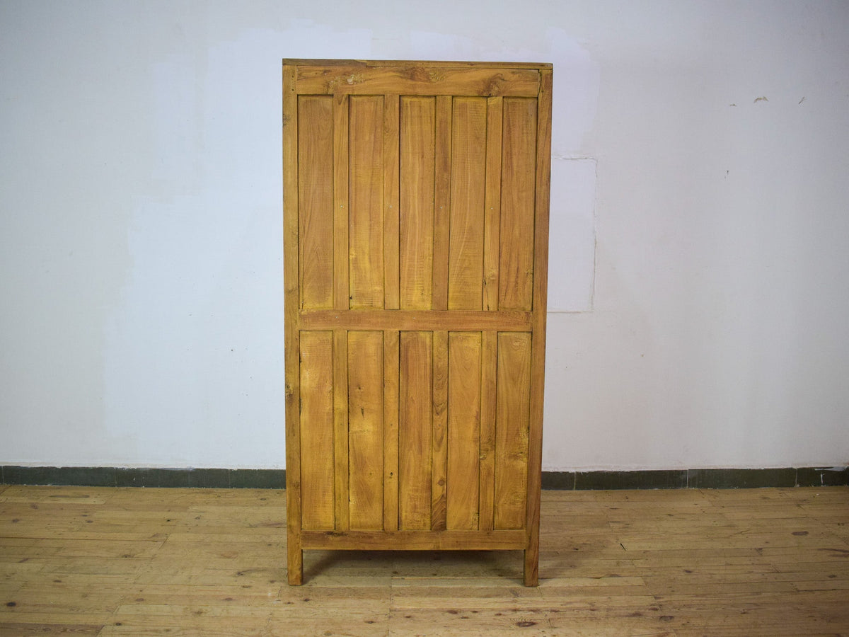 Vintage Wooden Rustic Cupboard Cabinet
