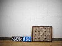 Vintage Rustic Architectural Wooden Carved Mould Board Wall Art