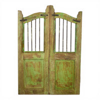 Pair of Vintage Indian Garden Dog Gates