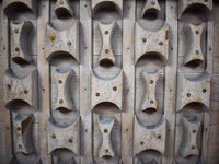 Vintage Rustic Architectural Wooden Carved Mould Board Wall Art