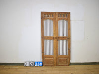 Pair of Antique Vintage Indian Doors Shutters