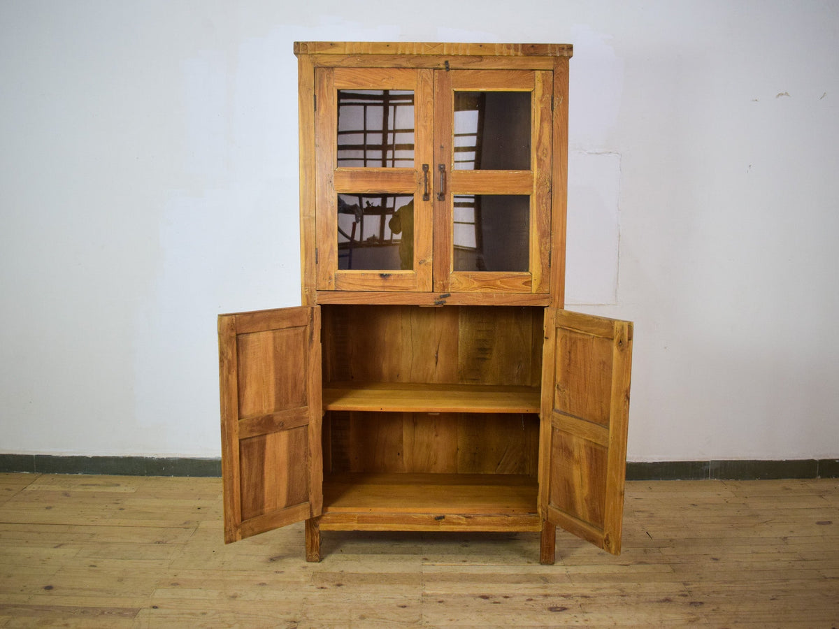 Vintage Wooden Cupboard Cabinet