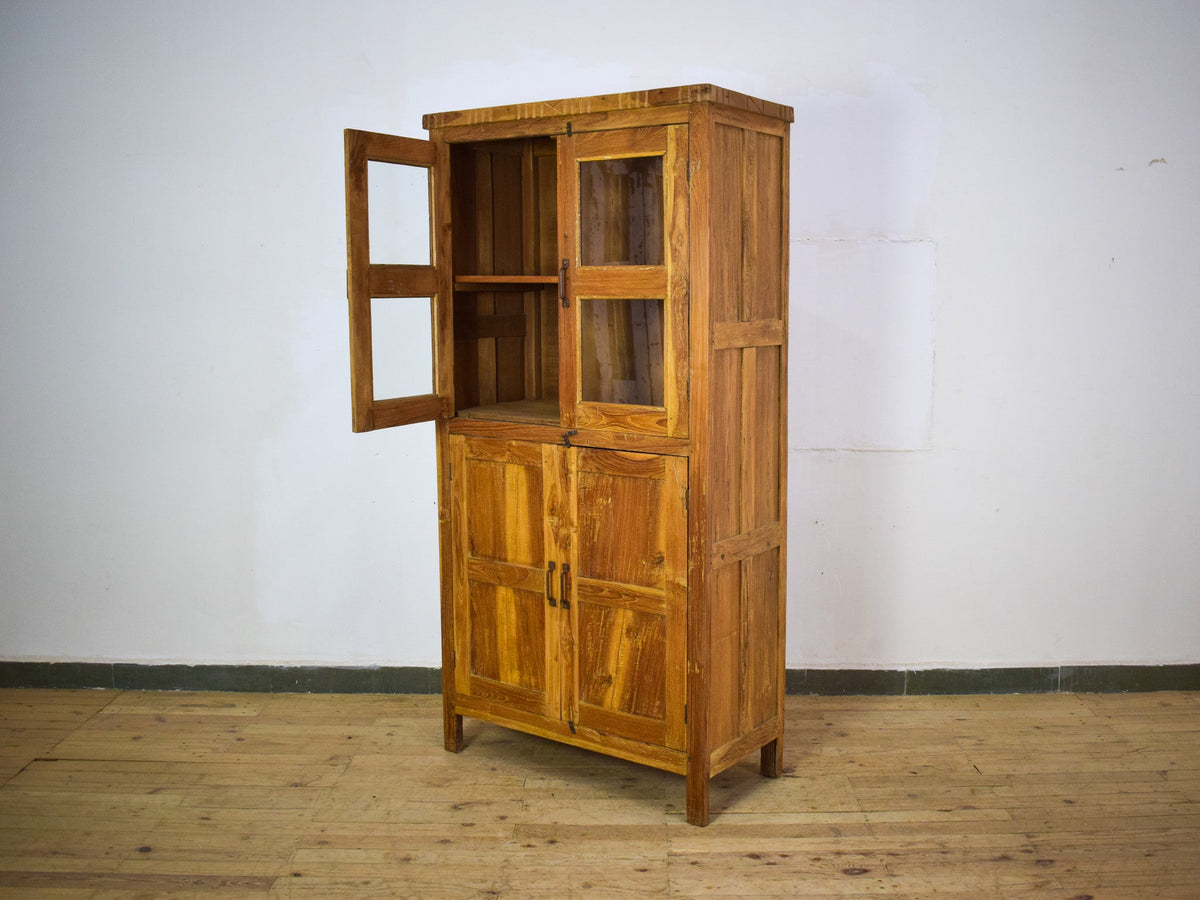 Vintage Wooden Cupboard Cabinet