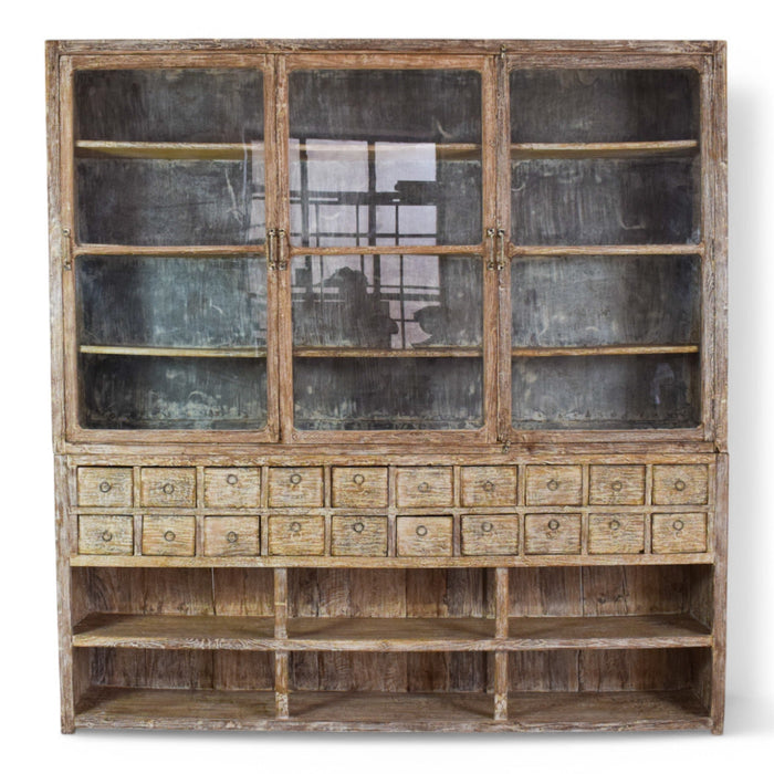 Large Apothecary Cupboard Cabinet With Sliding Doors From Spice Shop