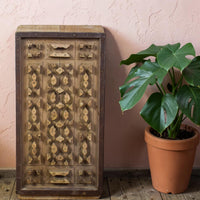 Vintage Rustic Architectural Wooden Carved Mould Board Wall Art