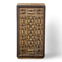 Vintage Rustic Architectural Wooden Carved Mould Board Wall Art