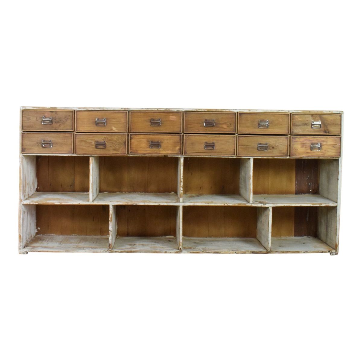 Large Pine Drawers Sideboard Cupboard Cabinet