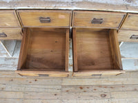 Large Pine Drawers Sideboard Cupboard Cabinet