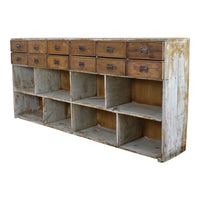Large Pine Drawers Sideboard Cupboard Cabinet