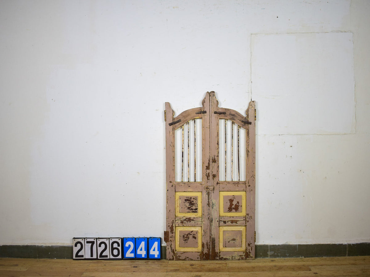 Pair of Vintage Indian Garden Dog Gates