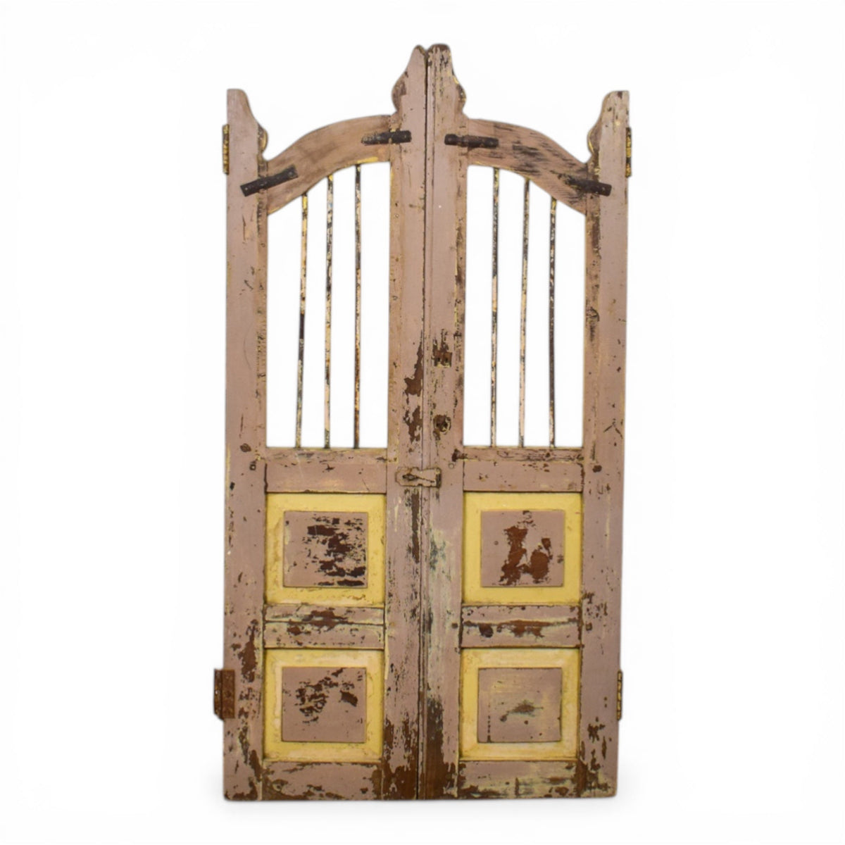 Pair of Vintage Indian Garden Dog Gates