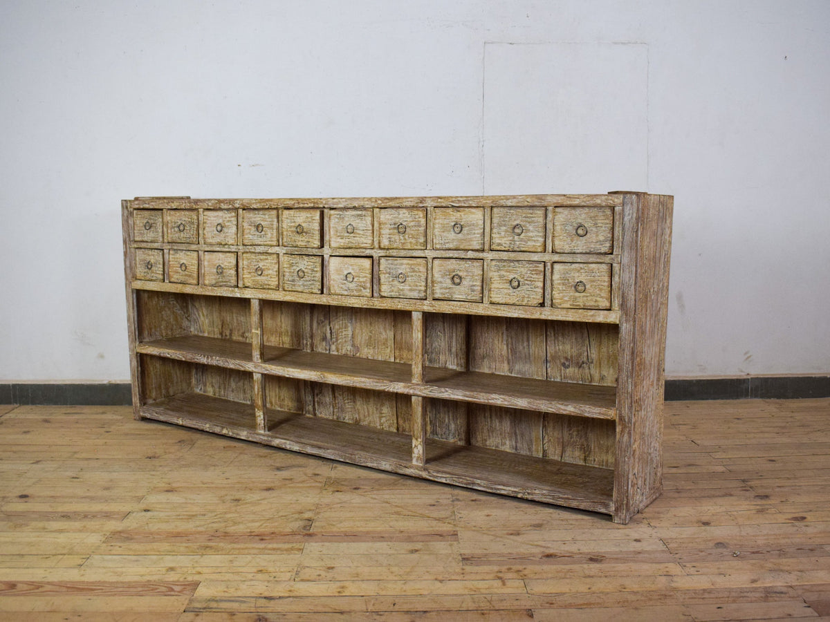 Large Apothecary Cupboard Cabinet With Sliding Doors From Spice Shop