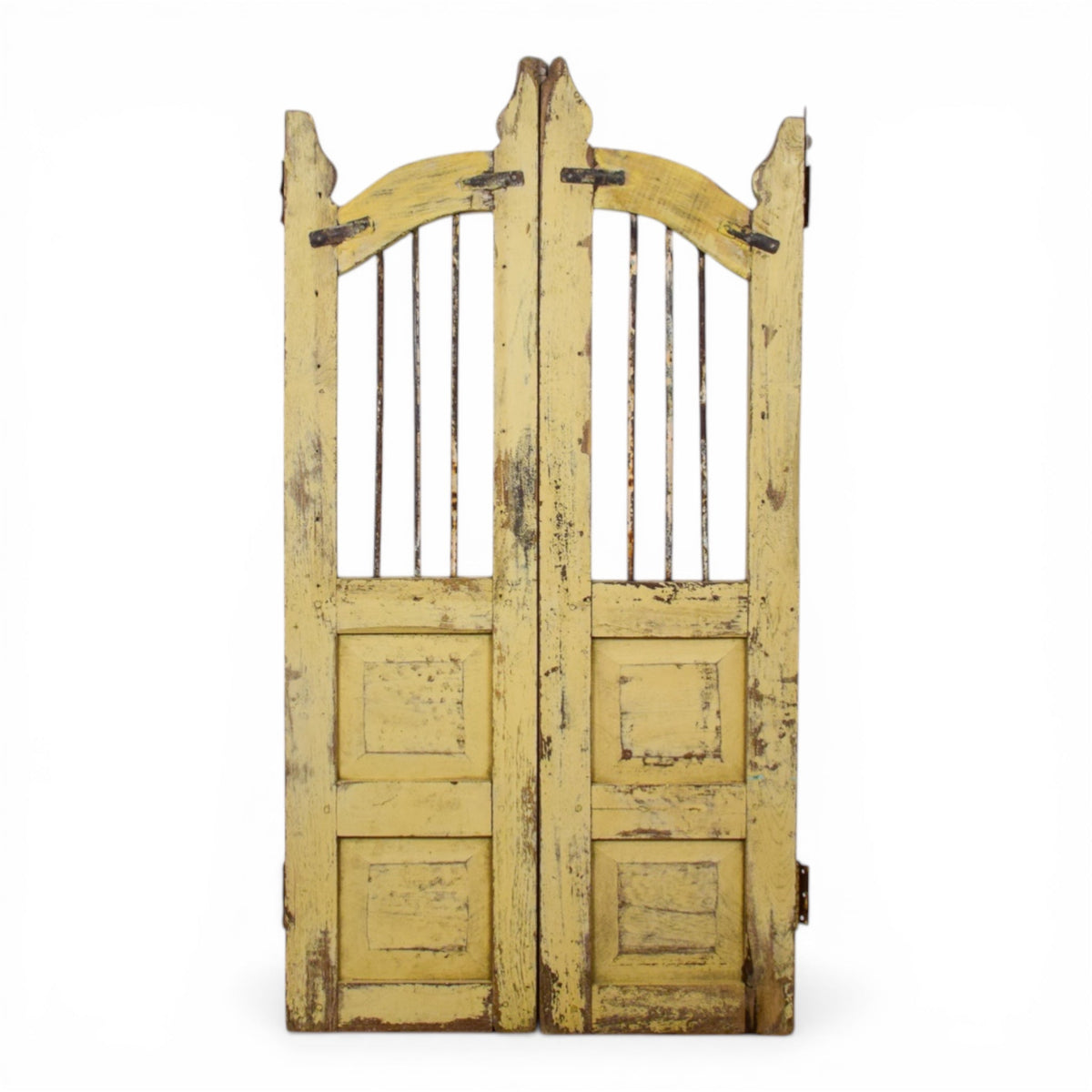 Pair of Vintage Indian Garden Dog Gates