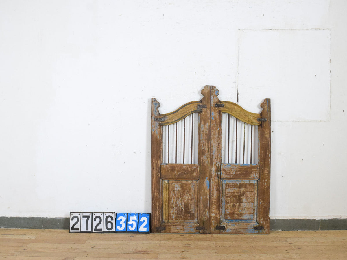Pair of Vintage Indian Garden Dog Gates