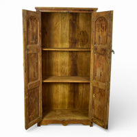 Vintage Wooden Rustic Cupboard Cabinet