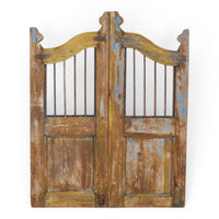 Pair of Vintage Indian Garden Dog Gates