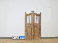 Pair of Vintage Indian Garden Dog Gates